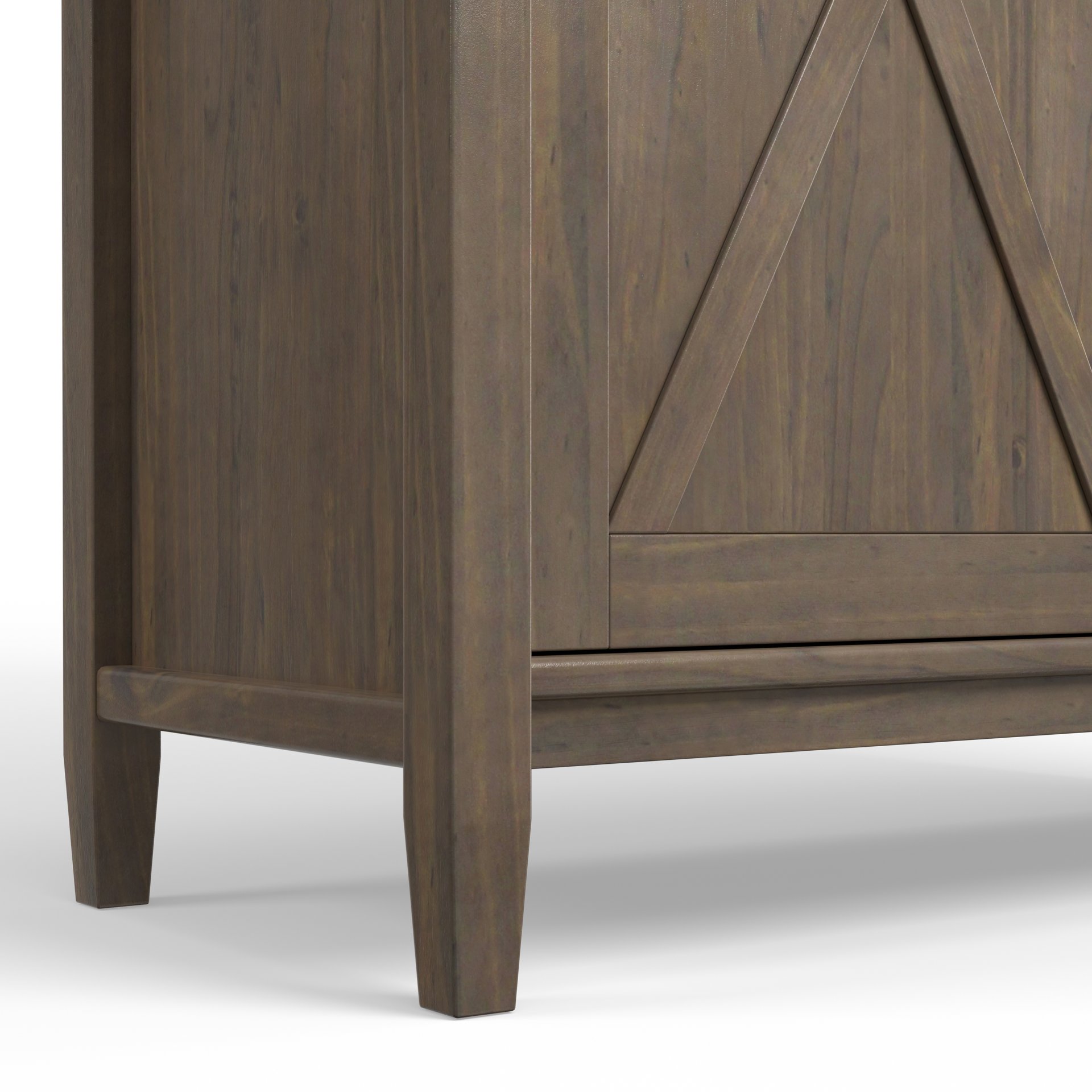 Ela - Medium Storage Cabinet - Smoky Brown - Image 5