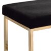 Boice - Ottoman - Black / Champagne - Image 3