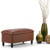 Emily - Storage Ottoman - Cognac - Image 8