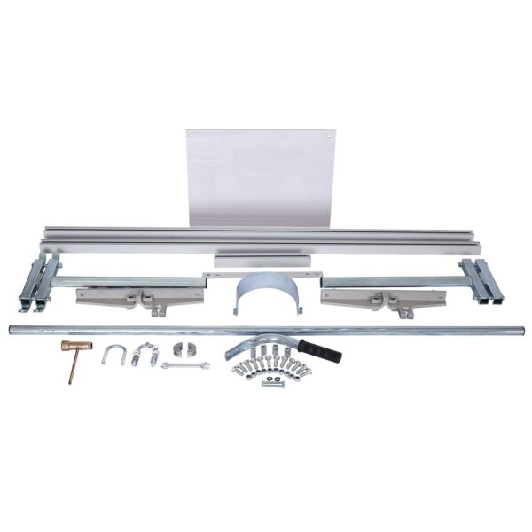 Portable Aluminum Steel Chainsaw Mill With Adjustable Planking Bar 14 To 48" - Silver