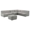 Selen - Corner Sectional Sofa - Light Gray - Image 8