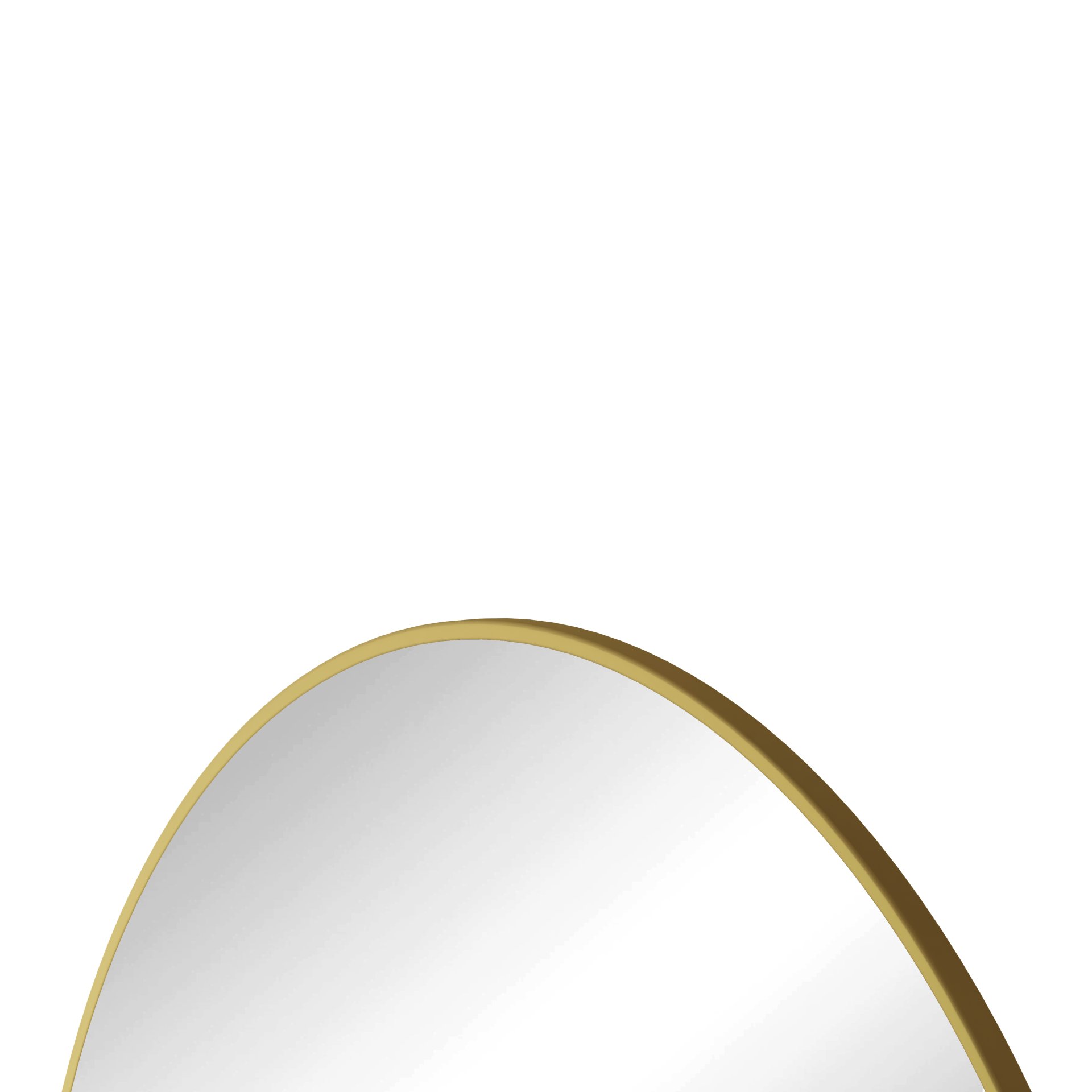 Wall Mirror Circular Mirror Metal Framed Mirror Round Vanity Mirror Dressing Mirror, For Bathroom, Living Room, Bedroom Wall Decor - Gold - Image 7