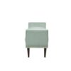 Linea - Upholstered Accent Bench - Seafoam - Image 6