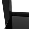 Glass Two Layer Tea Table, Small Round Table, Bedroom Corner Table (Set of 2), Living Room Side Table - Black - Image 11