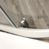 36" X 75" Framed Shower Door With Clear Tempered Glass - Chrome - Image 7