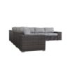 Premium Outdoor Lounge Set With Cushions - Gray Mix - Image 8
