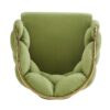 Luxury Handmade Accent Chair (Set of 2) With Gold Legs, Modern Green Velvet Armchair For Living Room And Bedroom - Green - Image 8