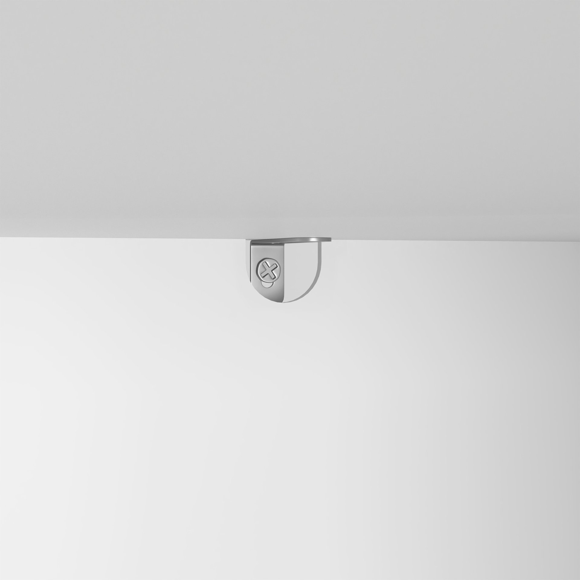 Modern Tech Inspired Dome Cabinet With LED Lighting Smart Snack Storage Solution - White - Image 20