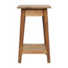 Woven End Table - Brown - Image 8