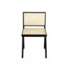 Chandigarh - Dining Room Chairs, Kitchen Chairs Side Chairs (Set of 2) - Black / Natural - Image 5