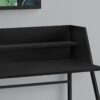 Computer Desk For Home Office, Laptop, Storage Shelves, Modern - Black - Image 8
