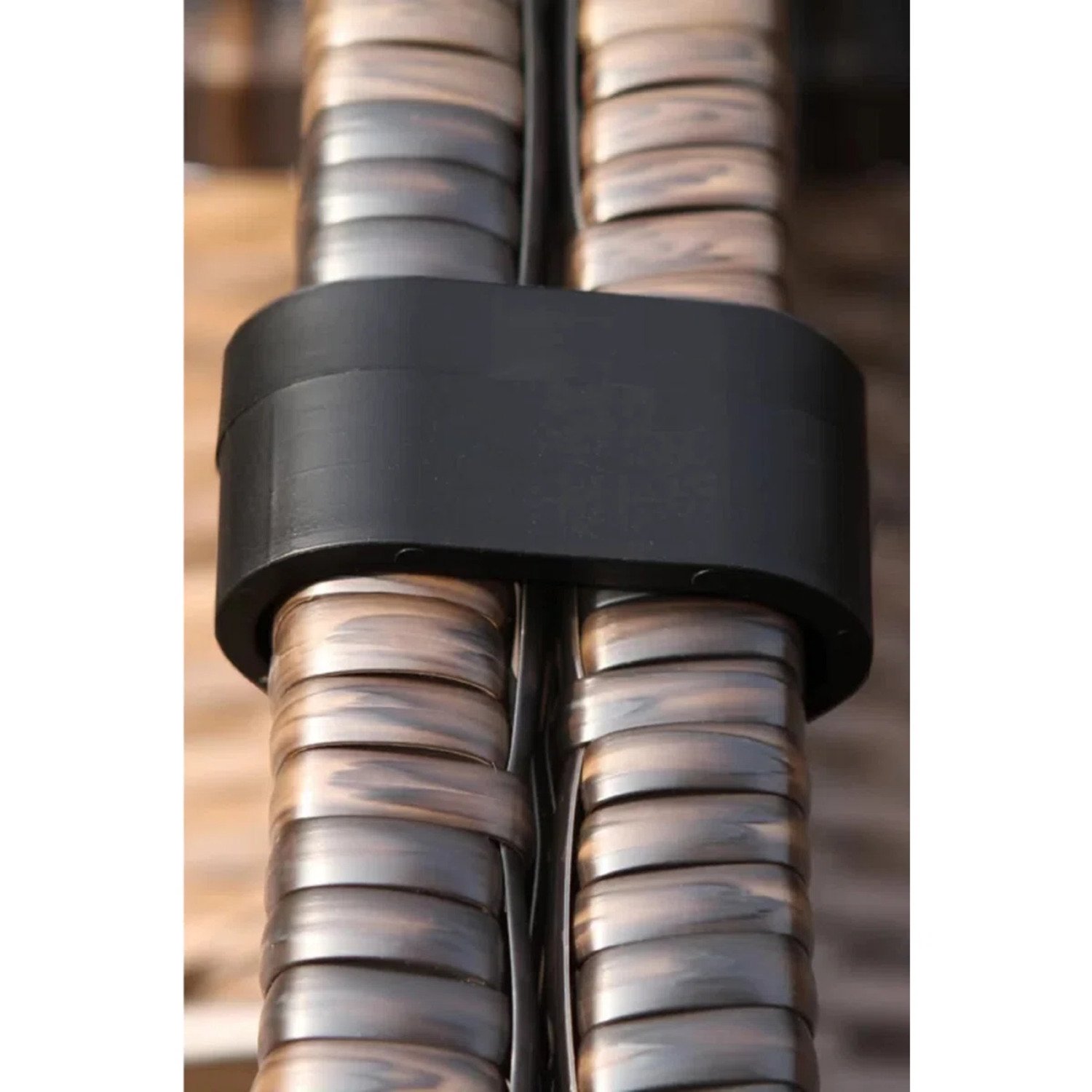 6 Piece Sectional Sofa Set With Cushions - Brown - Image 5