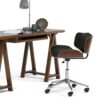 Dax - Bentwood Office Chair - Black / Natural - Image 8