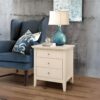 3 Drawer Nightstand - Beige - Image 4