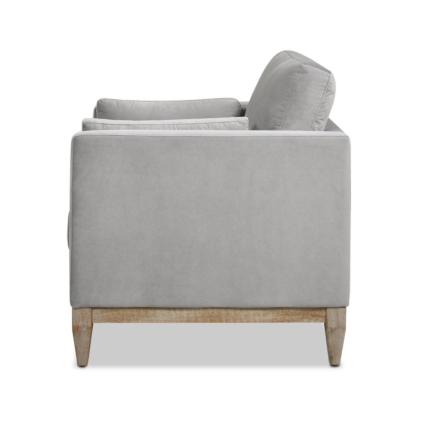 Knox - Modern Farmhouse Arm Chair - Opal Gray - Image 12