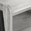 Accent Table Side, Contemporary & Modern - Gray - Image 6