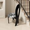 Key Design Dining Chairs (Set of 2) - White / Black - Image 11