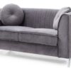 Delray - Loveseat - Gray - Image 7