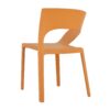 1 Piece Designed Single Chair, UV Resistant, Waterproof And Wear Resistant - Tropical Orange - Image 6