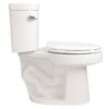 Gloss 2 Piece Toilet With 1.28 Gpf Tornado Flush, Rimless Bowl, Soft Closing Seat - Gloss White - Image 18