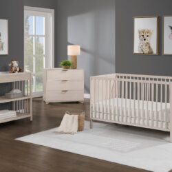 Pixie Finn - 3 In 1 Crib - Washed Natural