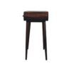 Dressing Table With Foldable Mirror - Walnut - Image 6