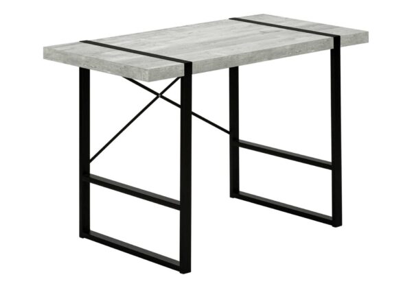 Computer Desk For Home Office, Laptop, Versatile Placement - Gray