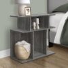 Accent Table, Side Contemporary - Gray - Image 3