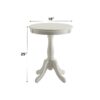 Alger - Accent Table - White - Image 6