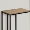 Accent Table, C - Shaped, Modern - Taupe - Image 3