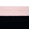 Storage Ottoman Bench For End Of Bed Gold Legs, Modern Gray Faux Fur Entryway Bench Upholstered Padded With Storage For Living Room Bedroom - Pink - Image 24