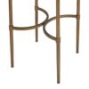 Bedford - Oval Mirror Accent Table - Antique Bronze - Image 7