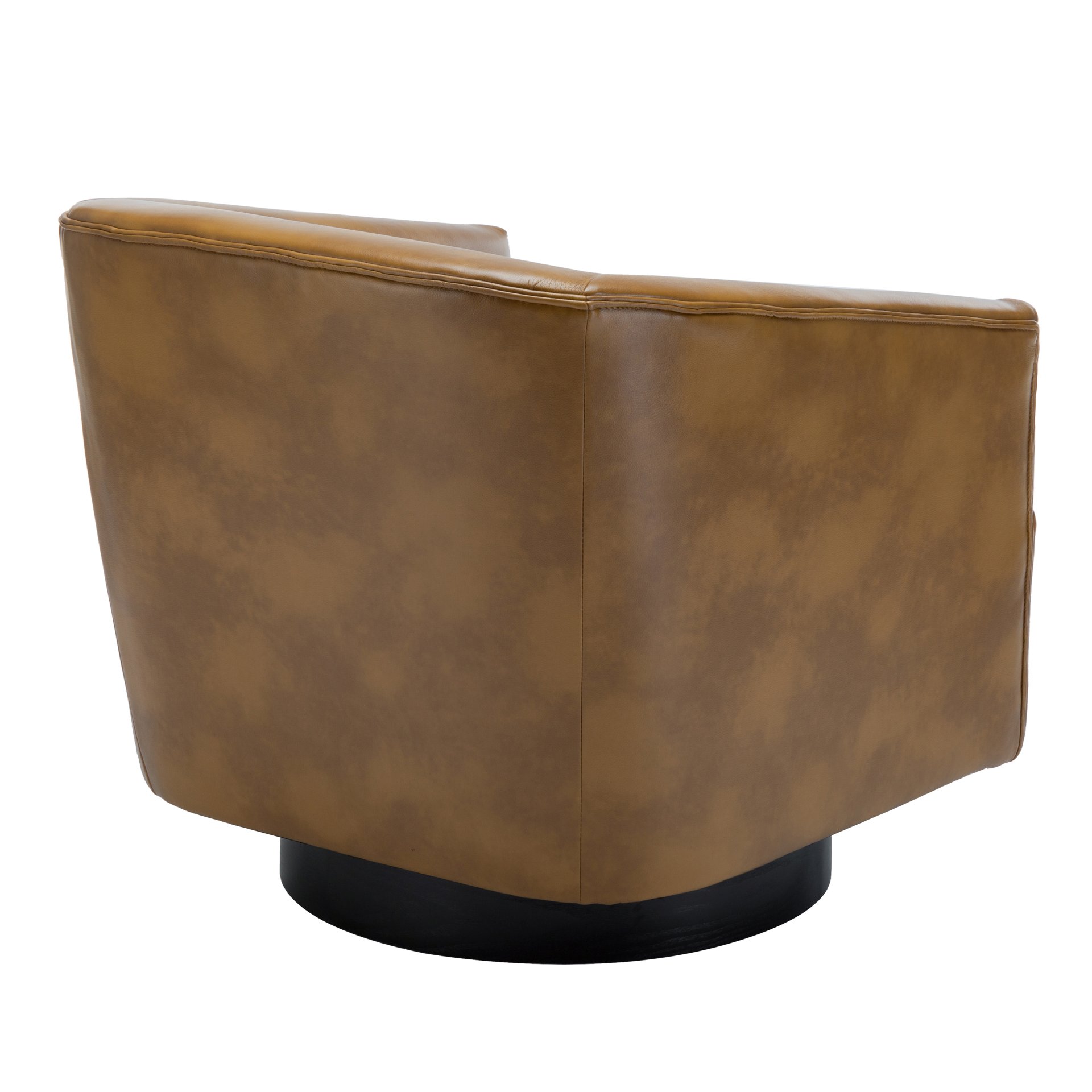 Garland - Swivel Chair With Upholstery - Camel - Image 7