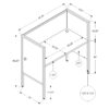 Office Cubicle, Desk, Commercial Grade, Contemporary & Modern - White - Image 6