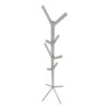 Coat Rack, Hall Tree, Free Standing, 8 Hooks, Entryway, Contemporary & Modern - Silver - Image 8
