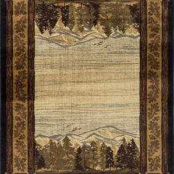 Nature's Nest - 2' X 3' Lodge Area Rug - Multi