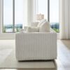 Plush Corduroy 4 Seat Sofa, Modern Comfy Upholstered Sofa Cloud Couch, Deep Seat Couches With Soft Pillows, Convertible Deep Seat Sofa Lounge Chair For Living Room - Beige - Image 24