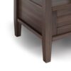 Warm Shaker - End Table - Warm Walnut Brown - Image 4