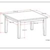 Eastwood - Square Dining Table - Java Brown - Image 7