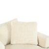 Oversized Chaise, Lounge Chair Classic Design, Soft Fabric, Durable Frame With Solid Wood Legs - Beige - Image 11
