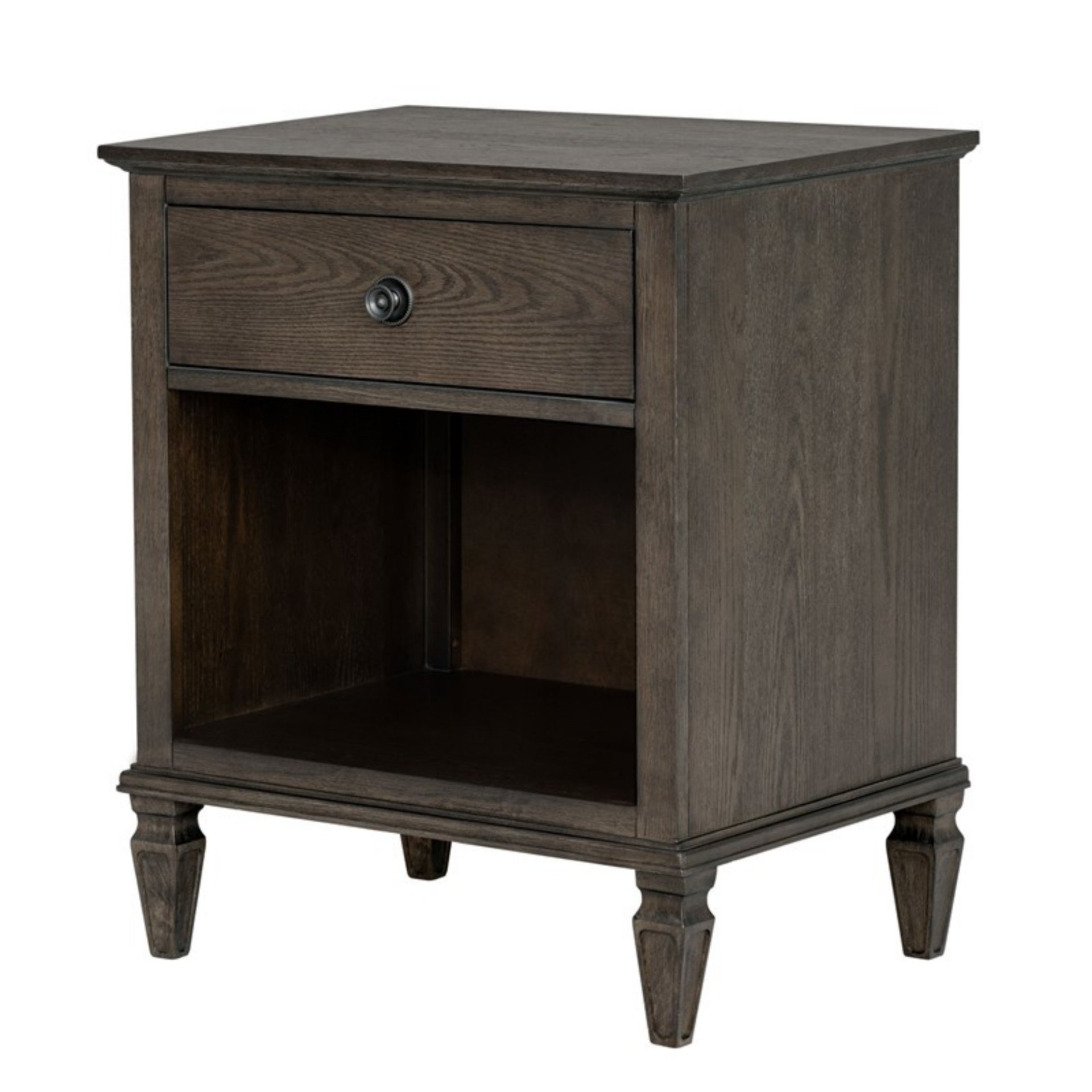 Victoria - Nightstand Antique With Aged - Brown - Image 6