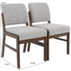 Caldwell - Dining Chair (Set of 2) - Light Gray - Image 9
