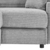 Single Sofa With Storage, Movable Ottoman, USB Ports, Cup Holders, Phone Holder - Gray - Image 22