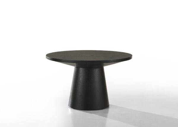 Jasper - Round Coffee Table - Ebony Black