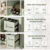 30" Bathroom Vanity With Sink, Soft Close Doors, Deep & Standard Drawer, & - Green - Image 7