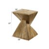 Zahi - Accent Table - Oak - Image 8
