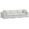 Jasmine - 3 Seater Sofa - Gray - Image 3