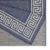 Sunshine - 2'7" X 7'3" Indoor, Outdoor Area Rug Polypropylene - Blue - Image 3