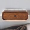 Avora - Wall Mounted 1 Drawer Nightstand - Caramel - Image 11