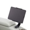 270 Degree Power Swivel Recliner, Home Theater Seating With LED Light Strip, Cup Holder, 360 Degree Swivel Tray Table, And Cell Phone Holder Chair - Gray - Image 17